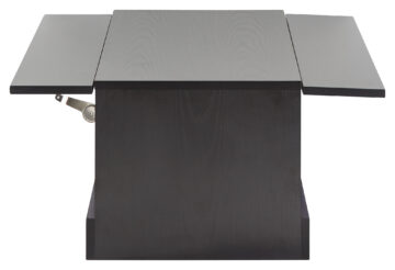 Lugo Black Coffee Table | Lift Up Panels