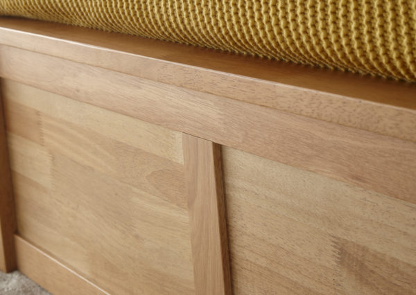 Reus Wooden Ottoman Single Bed Oak | Clearance