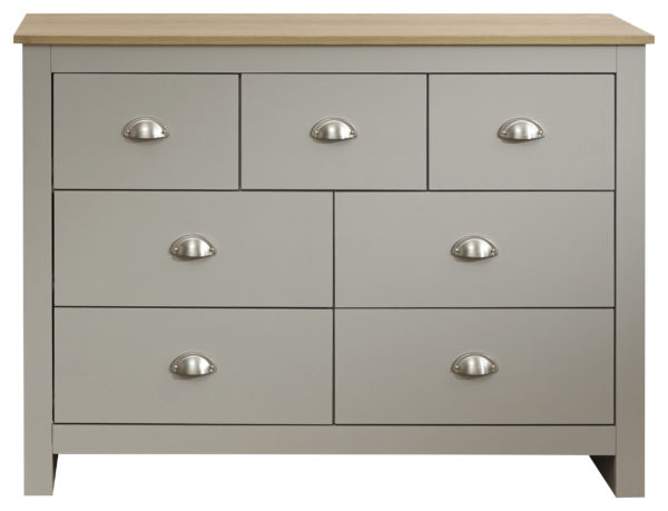 Fife Grey Merchants Chest | Grey | Self Assembly | Clearance