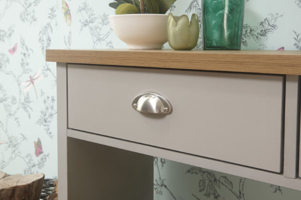 Fife Grey Console Table | Grey | Self Assembly