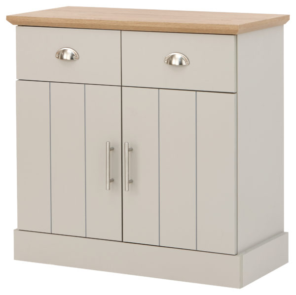 Oban Compact Sideboard | Grey | Self Assembly
