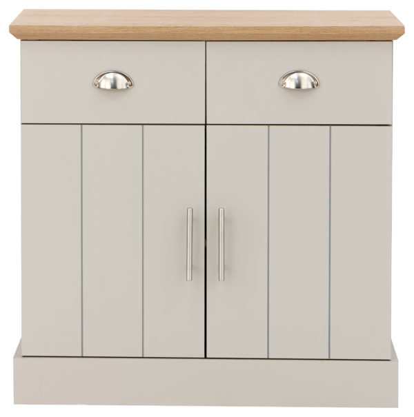 Oban Compact Sideboard | Grey | Self Assembly