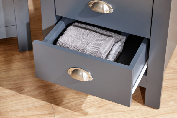 Fife Slate Blue 3 Piece Bedroom Furniture Set | Slate Blue