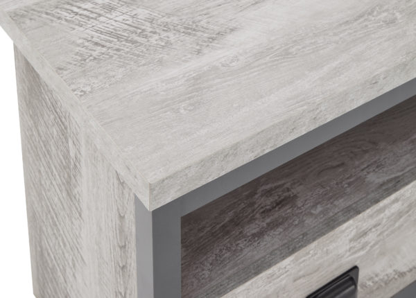 Fenway Corner TV Unit | Grey | Self Assembly