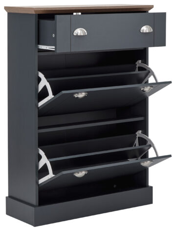 Oban Slate Blue Shoe Cabinet