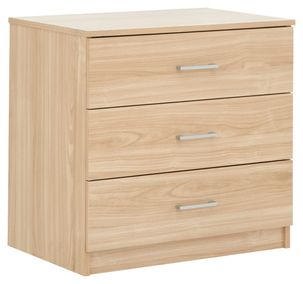 Elgin 3 Piece Bedroom Set | Oak