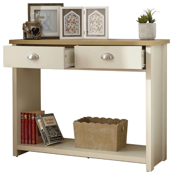 Fife Cream Console Table | Cream | Self Assembly