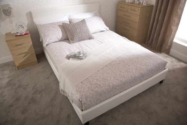 Simplicity Double Bed in A Box | White