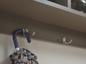Grey Wall Rack