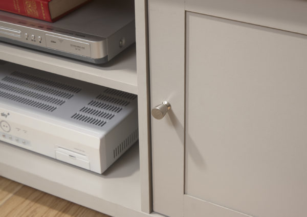 Fife Grey Large TV Cabinet | Grey | Self Assembly