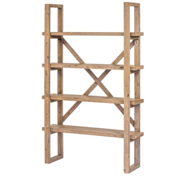 Brixton Oak Bookcase
