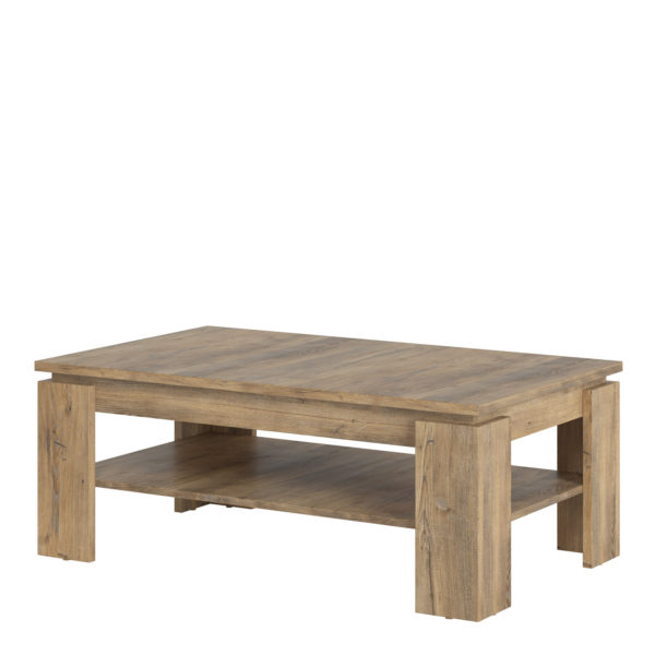 Compton Large Coffee Table | Chestnut and Matera Grey | Self Assembly