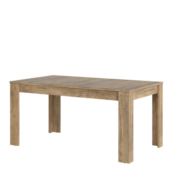 Compton Extending Dining Table | Chestnut and Matera Grey | Self Assembly