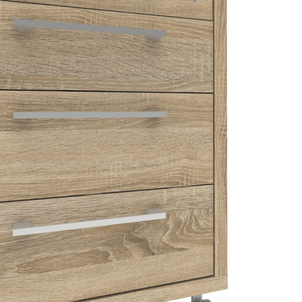 Kansas Mobile Cabinet n Oak | Self Assembly