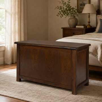 Norwood Dark Blanket Box