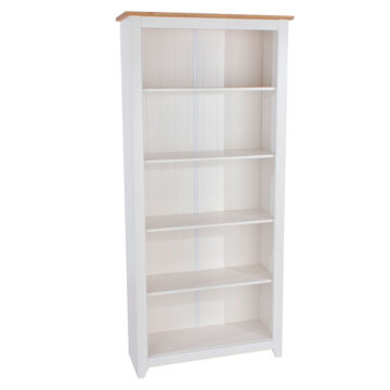 Beauly White Tall Painted Bookcase