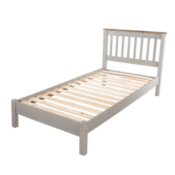 Azusa Grey 3′ Single Bed