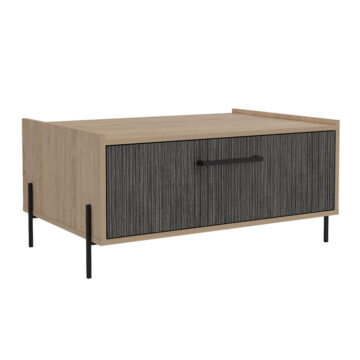 Oxford Storage Coffee Table | Washed Oak Finish