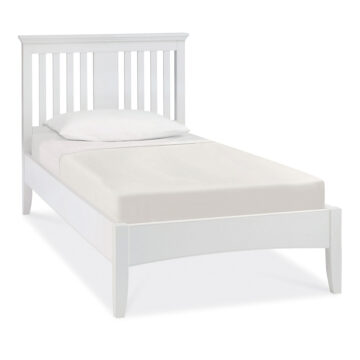 Grenada White 3′ Single Bed