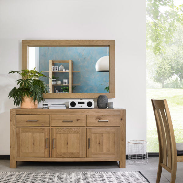Silvan Light Oak Mirror