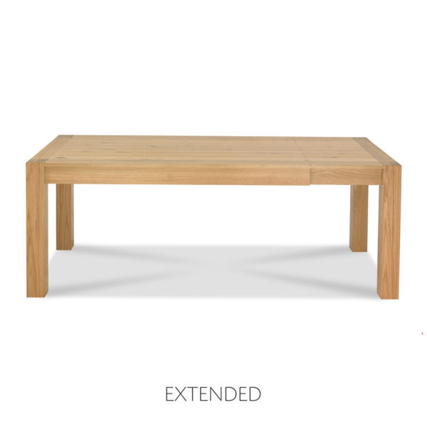 Silvan Light Oak Extending Dining Table | Medium | 165 - 225cm
