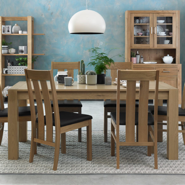 Silvan Light Oak Extending Dining Table | Medium | 165 - 225cm