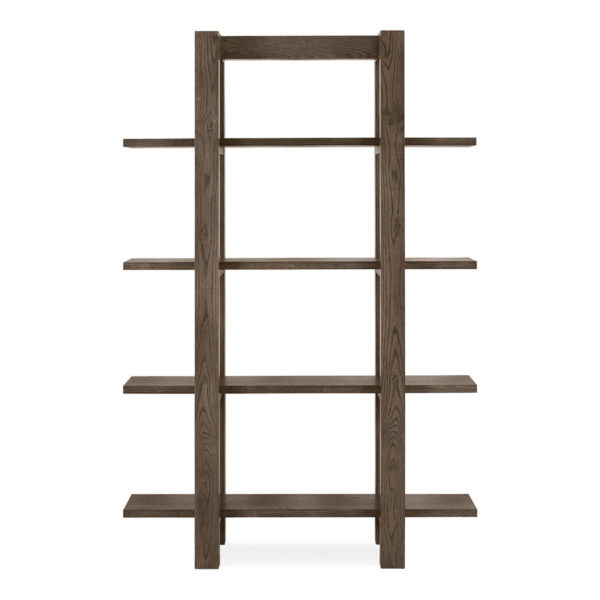 Silvan Dark Oak Open Shelving Unit