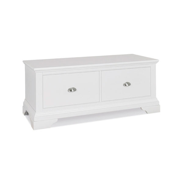 Grenada White Blanket Box