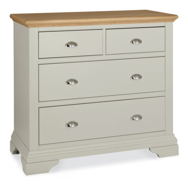 Grenada Grey & Oak 2+2 Drawer Chest