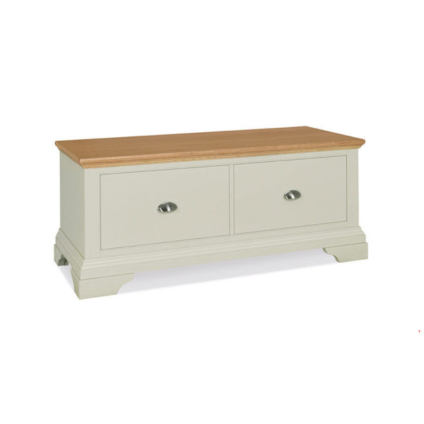 Grenada Grey & Oak Blanket Box