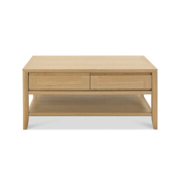 Landlas Oak 2 Drawer Coffee Table