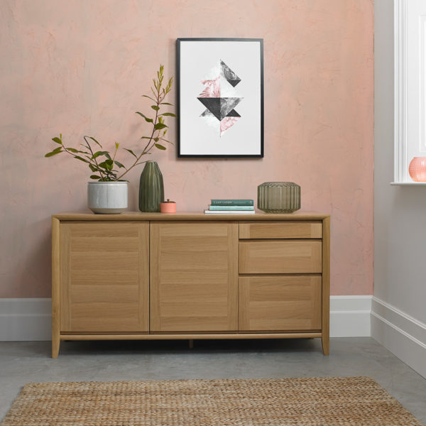 Landlas Oak Large Sideboard