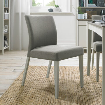 Landlas Grey Dining Chair | Titanium