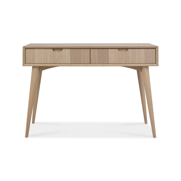 Herning Oak Console Table with Drawers