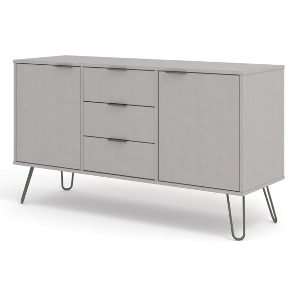 Avila Grey Medium Sideboard | Grey | Self Assembly