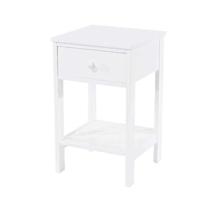 White Oak Bedside Wooden & Painted Bedside Tables Oak World