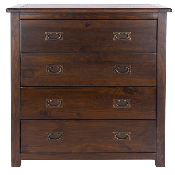 Norwood Dark 4 Drawer Chest | Self Assembly