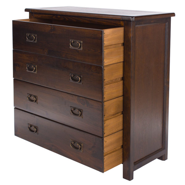 Norwood Dark 4 Drawer Chest | Self Assembly