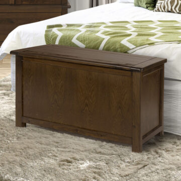Norwood Dark Blanket Box