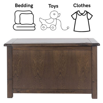 Norwood Dark Blanket Box