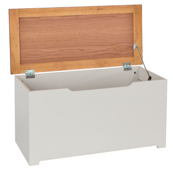 Thornton White Blanket Box | Soft White | Self Assembly