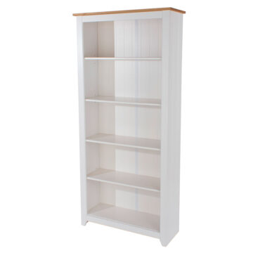Beauly White Tall Painted Bookcase