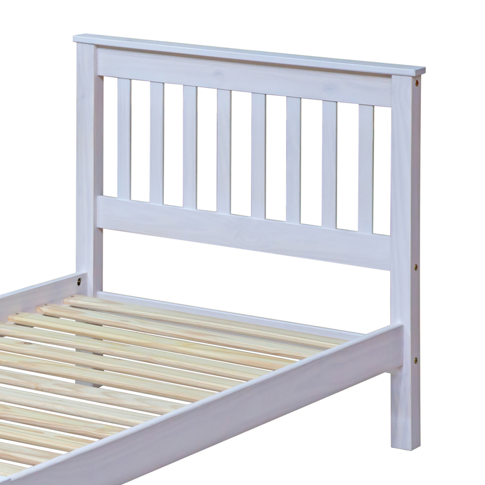 Azusa White 3' Single Bed