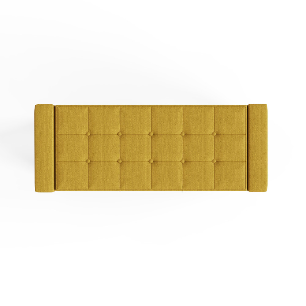 Verona Yellow Ottoman Bench