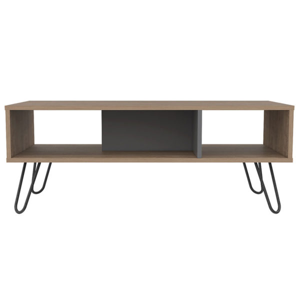 Winchester Grey Coffee Table | Bleached Oak | Self Assembly