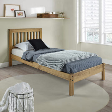 Azusa Pine Slatted 3' Single Bed