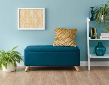 Secreto Ottoman | Teal | Self Assembly | Clearance