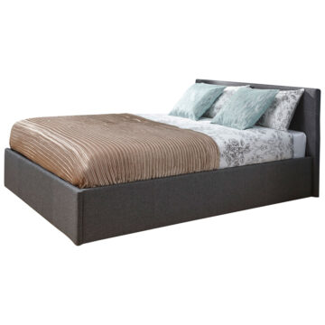 Marikina Side Lift Ottoman Small Double Bed | Grey | Clearance