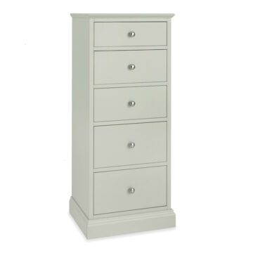 Stanton Grey 5 Drawer Tall Chest