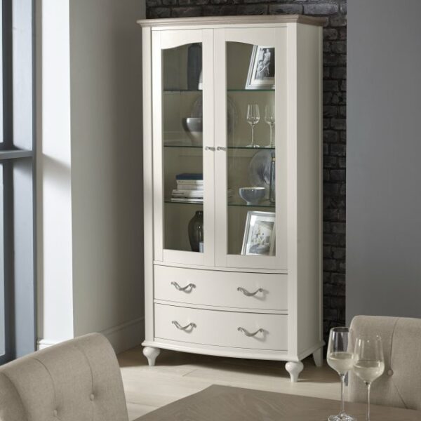 Zurich Grey Display Cabinet